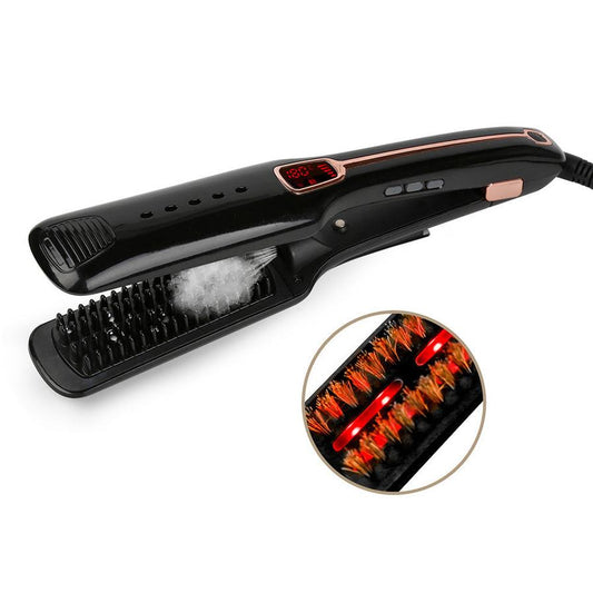 JMT-471498 Multifunctional Steam Spray Hair Straightener Comb with Infrared Technology and Moisture Control