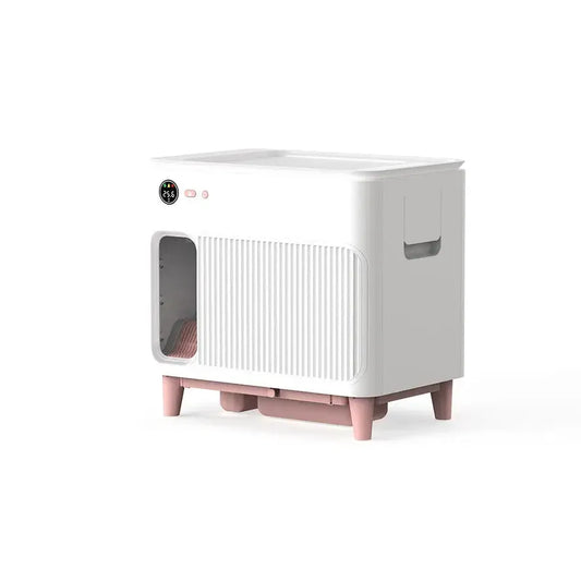 JMT-483082 Automatic Self-Cleaning Cat Toilet with Smart Remote App Control