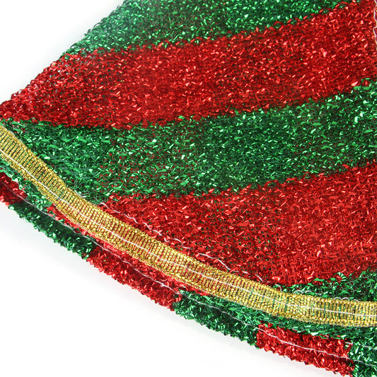 JMT-485770 Holiday Pet Cloak - Soft Cloth Christmas Costume in Red & Green Stripes or Red Snowflakes