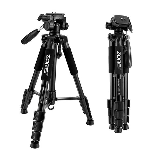 JMT-488074 Zomei Z666 Portable Aluminum Camera Tripod with Pan Head for Digital SLR Cameras