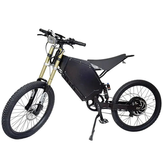 JMT-491210 High-Powered Electric Dirt Bike 8000W 12000W Off-Road Adventure E-Bike with Fat Tires , Top Speed 27.9 mph