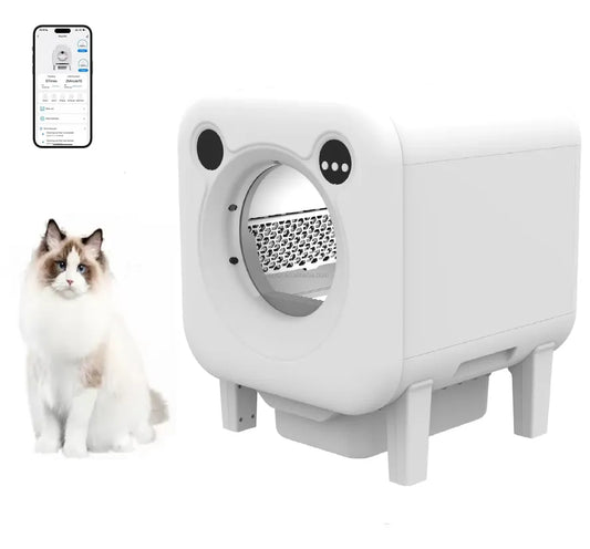 JMT-500042 Automatic Self-Cleaning Cat Litter Box with Tuya App Control