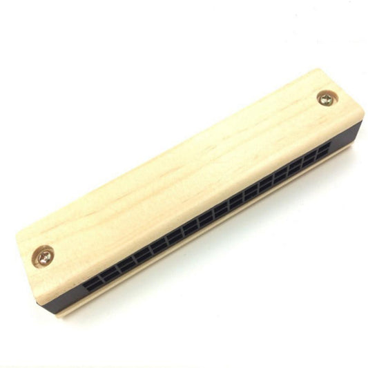 JMT-501706 Children's Wooden Harmonica - Classic Musical Instrument for Kids