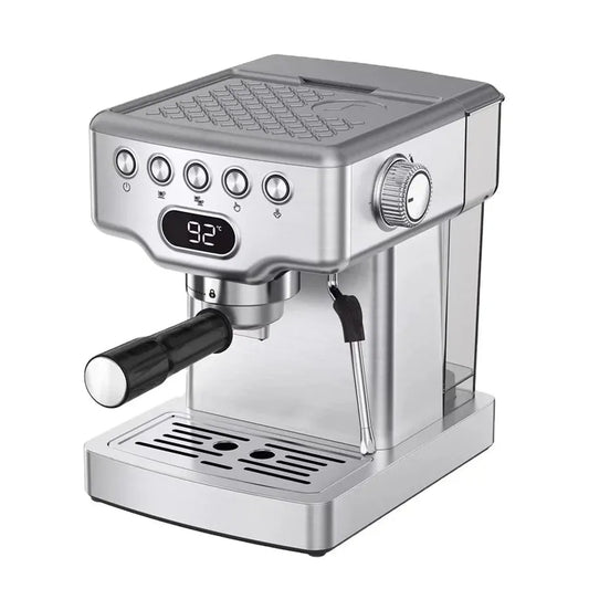 JMT-513994 19 Bar Espresso Machine with Milk Frother and Removable Water Tank for Home Coffee Preparation