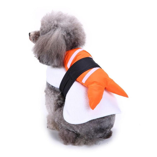 JMT-518538 Hip Hop Style Funny Dog Clothes - Polyester Pet Apparel for All Sizes: S, M, L, XL