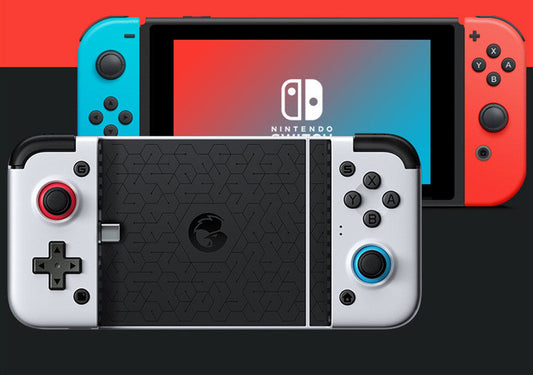 JMT-524554 Android Mobile Game Controller for Phone with Adjustable Handle - ABS Material, USB Interface, No Vibration