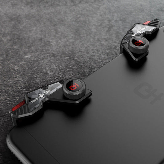 JMT-536586 Metal Game Controller for Chicken Eating Mobile Gaming, Compatible with Smartphones