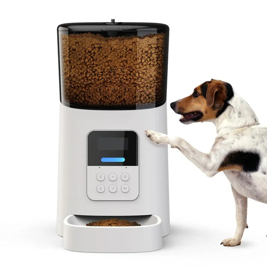 JMT-550922 Automatic Smart Pet Feeder with Time Control - Model KF8013 - Available in White and Black