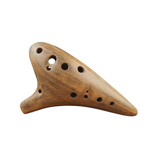 JMT-567242 Elegant Retro Ocarina with Bass Playing Feature