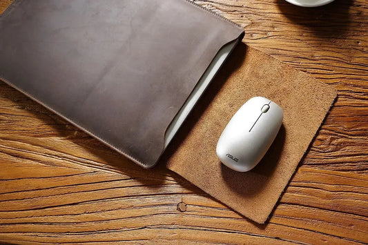 JMT-570698 Leather Computer Clutch Bag for 12, 13, and 14 Inch Laptops in Multiple Colours