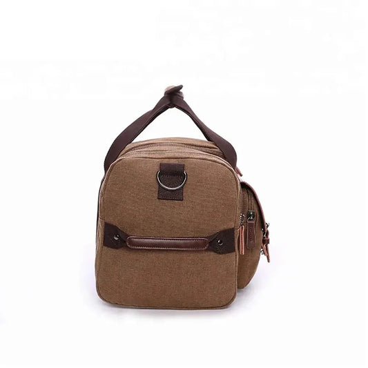 JMT-581258 Versatile Canvas Travel Hand Bag - High Capacity Waterproof Crossbody Duffel Bag