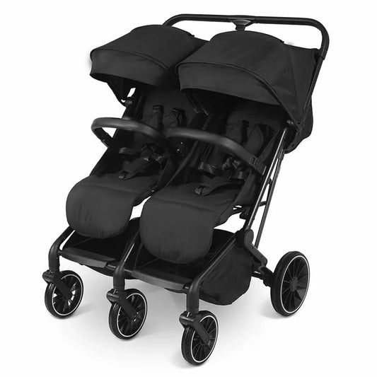 JMT-596810 Lightweight Side-by-Side Double Umbrella Stroller with Ample Storage for Travel