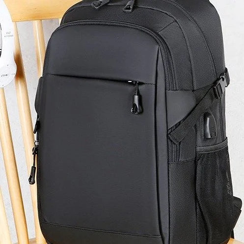 JMT-598986 Waterproof USB Men's Laptop Backpack for Business, School, and Office Use