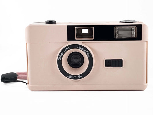 JMT-646922 35MM Retro Film Camera with Built-in Flash and 28mm Lens