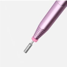 JMT-652298 Versatile Electric Nail Drill Manicure Machine with 6 Metal Bits and Abrasive Belts for Home and Salon Use