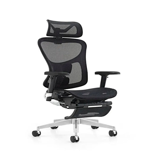 JMT-660810 Ergonomic High Back Mesh Office Chair with Adjustable Headrest for Executive and Study Use