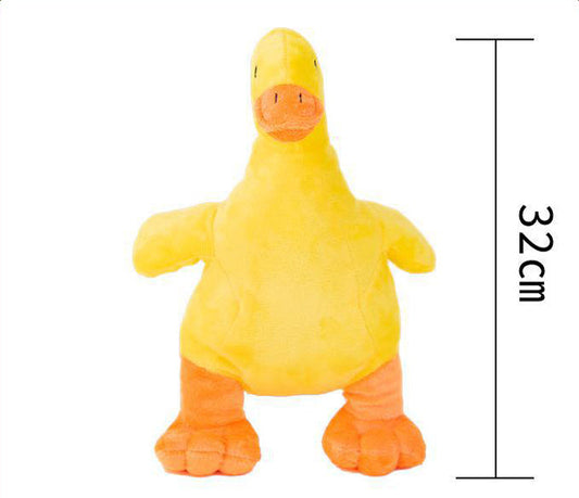 JMT-662026 Plush Noisy Duck Toy for Dogs - Boredom Relief, Teeth Grinding, and Energy Consumption