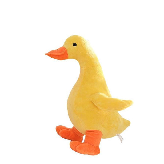 JMT-662026 Plush Noisy Duck Toy for Dogs - Boredom Relief, Teeth Grinding, and Energy Consumption