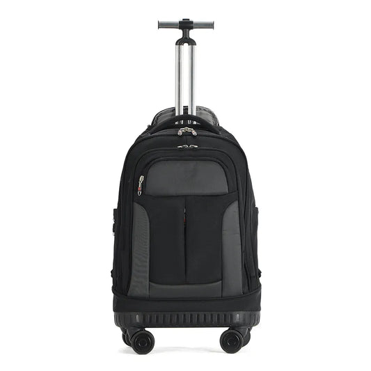 JMT-669834 Large Capacity Rolling Business Carry-On Trolley Travel Backpack for Air Travel