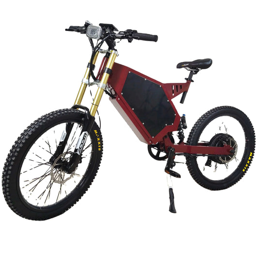 JMT-672010 72V Full Suspension Electric Dirt Bike - 3000W to 15000W Power Options , Top Speed 27.9 mph