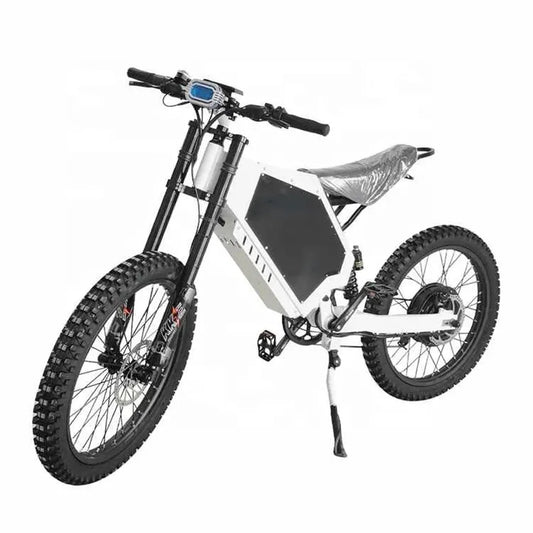 JMT-672010 72V Full Suspension Electric Dirt Bike - 3000W to 15000W Power Options , Top Speed 27.9 mph