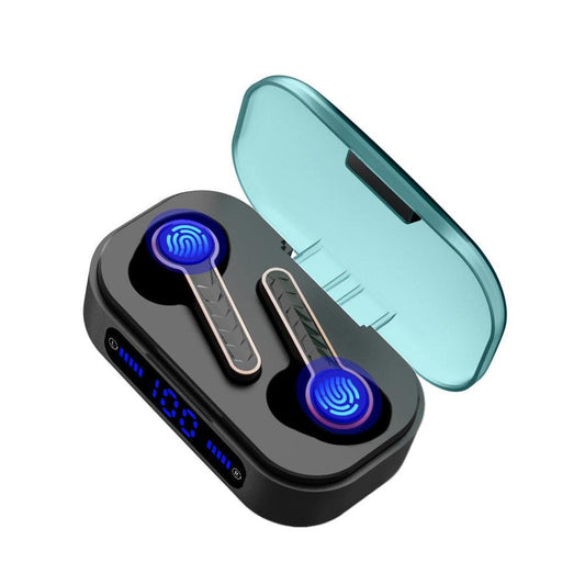 JMT-672074 True Wireless Stereo Mini Earphones with Bluetooth 5.0 and Multifunctional Features