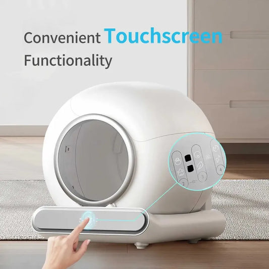 JMT-679690 Intelligent Self-Cleaning Cat Litter Box with Gravity Sensor Monitoring System