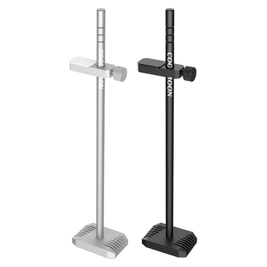 JMT-688522 Vertical Aluminum Alloy Graphics Card Support Frame - CM-VT192 Obsidian Black & Star River Silver