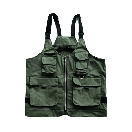 JMT-700618 Multifunctional Outdoor Apron Vest for Camping, Fishing, Gardening, and More