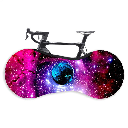 JMT-701258 Bicycle Semi-Covering Elastic Dust Cover for Weather Protection