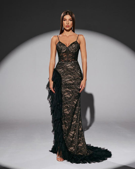 JMT-712010 Classic Black Elegant Women's Dress SH0210 - Perfect for Any Occasion