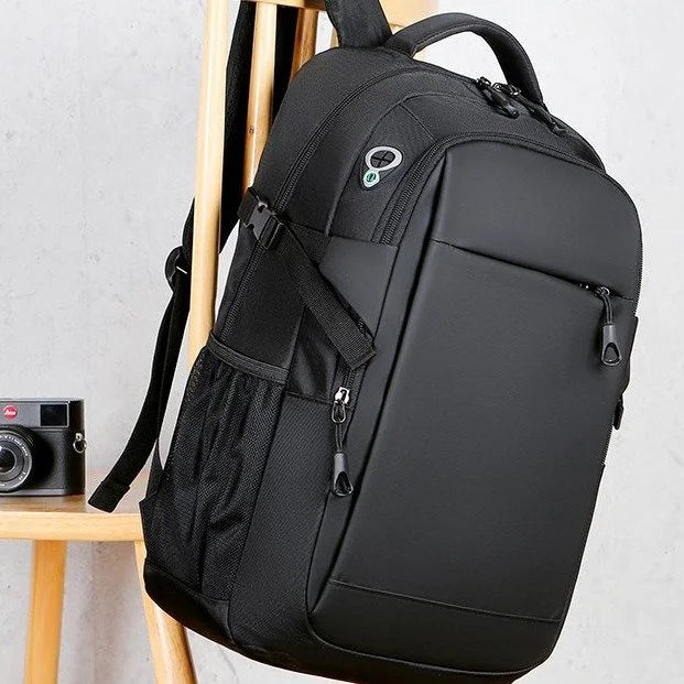 JMT-730058 Waterproof USB Laptop Backpack for Business Use - 16.5 Inch Office Computer Bag