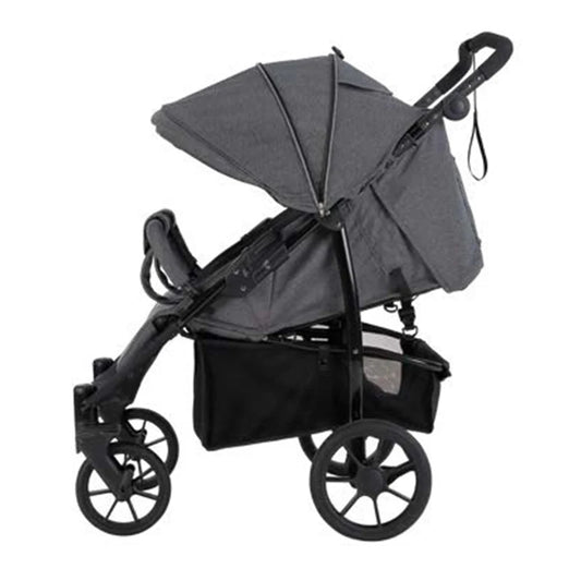 JMT-744842 2-in-1 Luxury Twin Stroller with High Landscape Design, Aluminium Frame and Dual Baskets for Infants