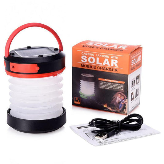 JMT-765962 Collapsible Solar Lantern for Outdoor Use and Emergency Lighting