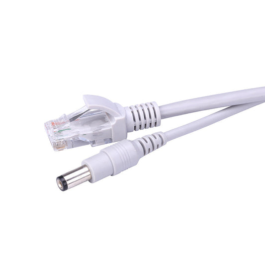 JMT-766282 Two-in-One CAT 5 Network Cable with Power Extension - 5M/10M/20M/30M Length Options