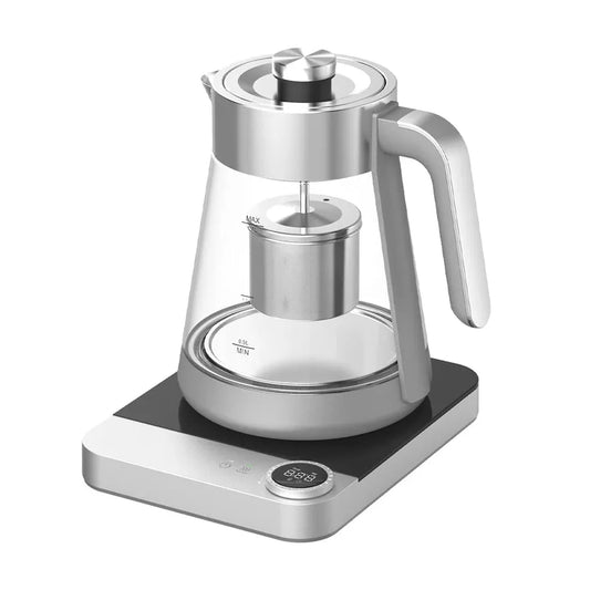 JMT-771978 Digital Glass Kettle Tea Maker - 1.6L Electric Portable Travel Kettle with Automatic Shut-Off