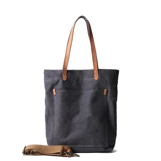 JMT-773706 Women's Canvas Crossbody Shopping Tote Bag - FX7096, 29x12x39CM