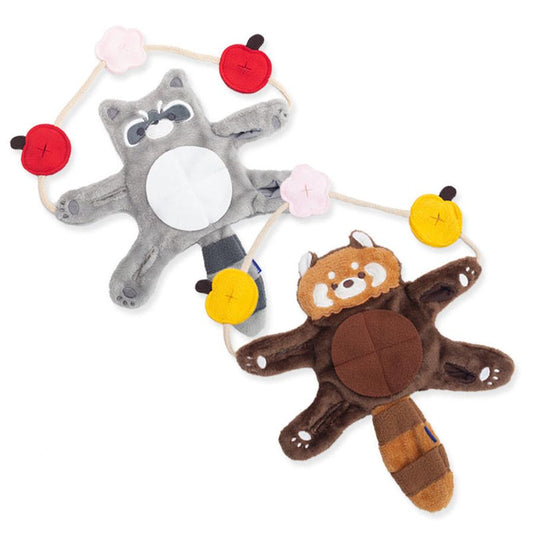 JMT-793098 Interactive Plush Teddy Bear Toy for Small Dogs - Teeth Grinding and Solitude Comfort with Hidden Treats