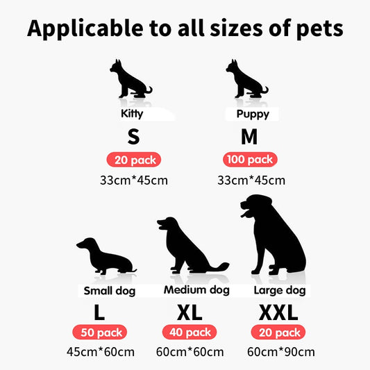 JMT-793674 Absorbent Dog Pad for Pet Hygiene and Mess-Free Cleanup