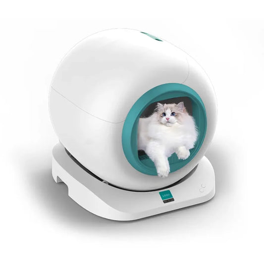 JMT-793802 Luxury Fully Automatic Intelligent Cat Litter Box with Self-Cleaning Function