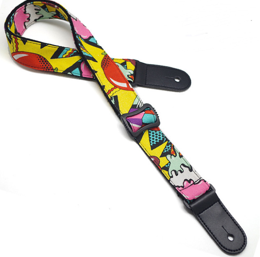 JMT-796618 Cartoon Ukulele Strap for Small Guitars
