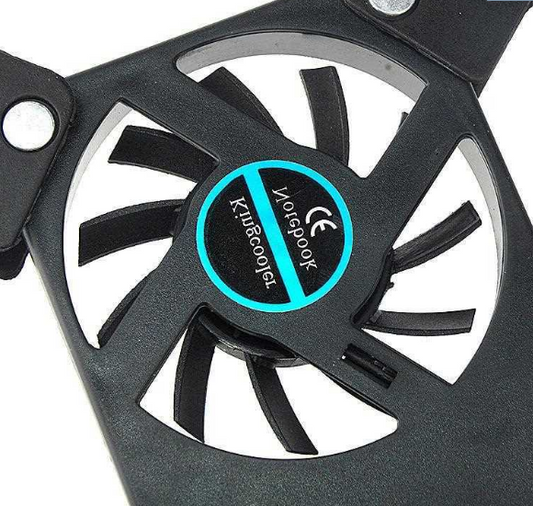 JMT-800266 Rotatable USB Cooling Pad with Dual Fans for 8-14 Inch Laptops and PCs