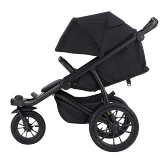 JMT-810378 Brightbebe Jogging Stroller with Dual Suspension and Air-Filled Tires for Smooth Rides