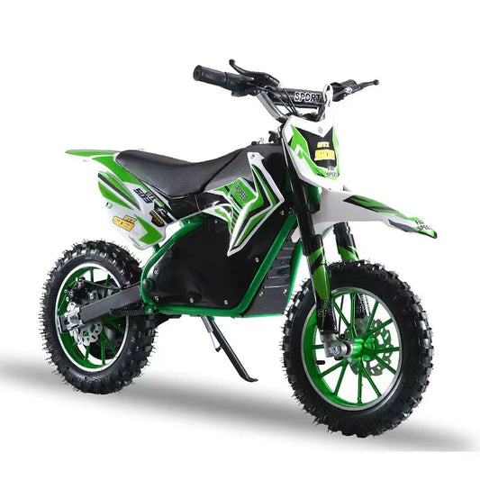 JMT-820042 10-Inch Electric Dirt Bike for Kids with Off-Road Capabilities , Top Speed 27.9 mph