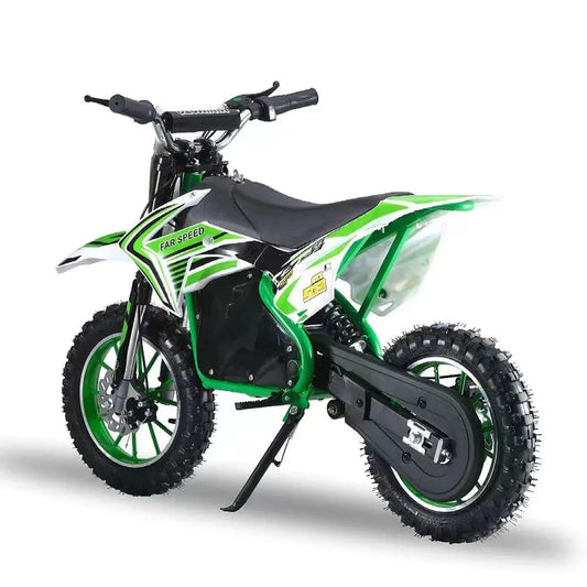 JMT-820042 10-Inch Electric Dirt Bike for Kids with Off-Road Capabilities , Top Speed 27.9 mph