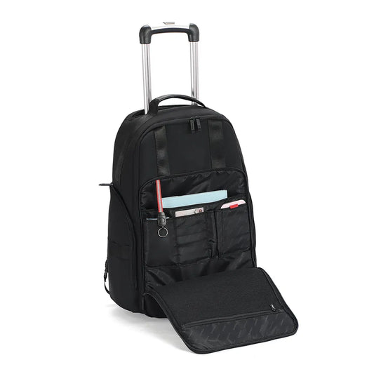 JMT-833674 Large Capacity Business Rolling Backpack Trolley with Wheels for Travel