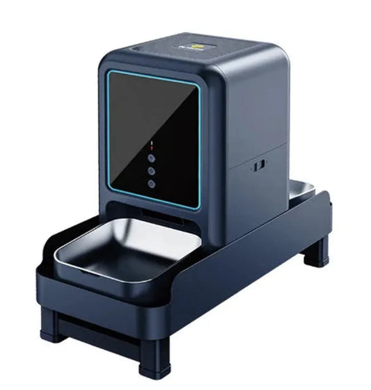 JMT-844682 Automatic 15L Pet Feeder with Remote App and LCD Display for Dogs and Cats