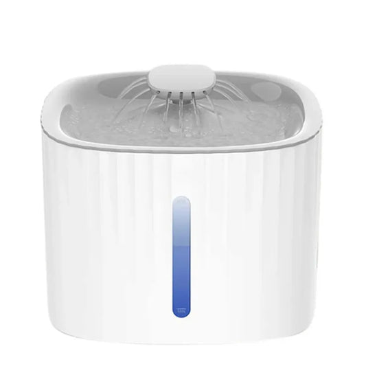 JMT-857034 3L Cat and Dog Water Fountain with Low Water Shut Off and Triple Filtration System