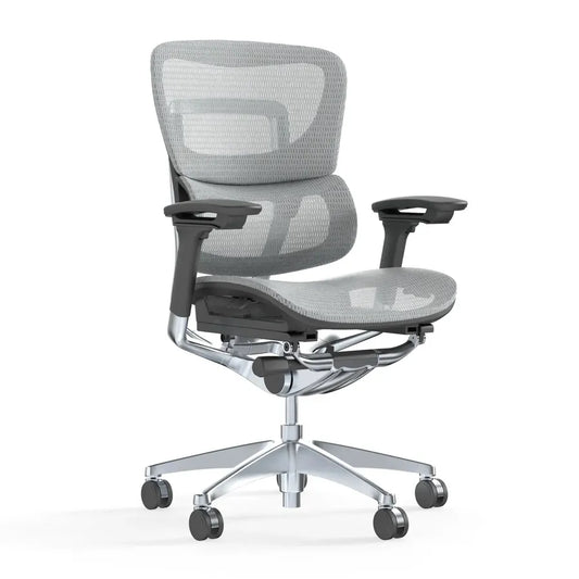 JMT-857098 Ergonomic Mid-Back Dark Grey Office Chair with Swivel Design and Modern Aesthetic