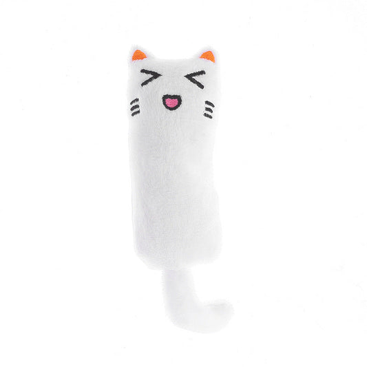 JMT-858634 Bite-Resistant Cat Toy with Mint Scent and Crinkly Texture – Multiple Expressions Available